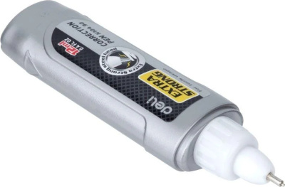 KALAM.KZ - Корректирующая ручка 12мл, метал. наконечник DELI купить KALAM.KZ - Корректирующая ручка 12мл, метал. наконечник DELI