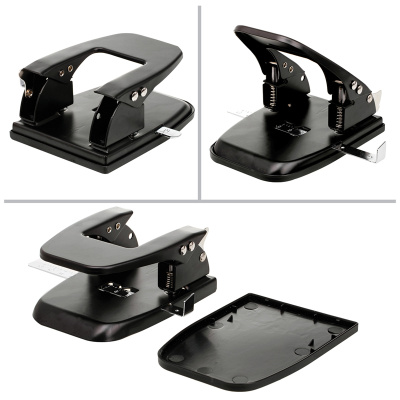 KALAM.KZ - Дырокол на 2отверстия, 1-30л, металл, черный, OfficeSpace (180178арт.) купить KALAM.KZ - Дырокол на 2отверстия, 1-30л, металл, черный, OfficeSpace (180178арт.)