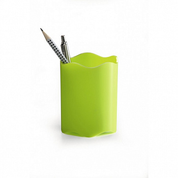 KALAM.KZ - Стакан для ручек, 102x80мм, пластик, зеленый Durable