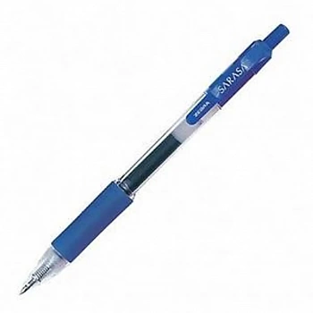 KALAM.KZ - Ручка гелевая автоматическая, 0,5мм, синяя, Zebra SARASA