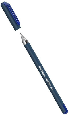 Ручка шариковая 0,7мм, синяя, Berlingo "Ultra X2" игольчатый пишущий узел Ручка шариковая 0,7мм, синяя, Berlingo "Ultra X2" игольчатый пишущий узел