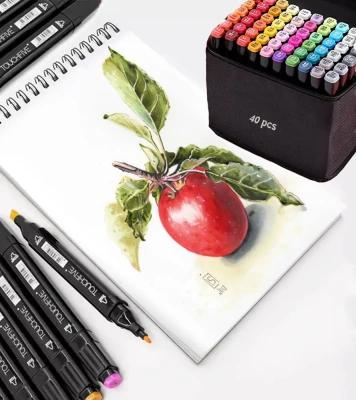 KALAM.KZ - Маркер для скетчинга, набор 48цв. купить KALAM.KZ - Маркер для скетчинга, набор 48цв.