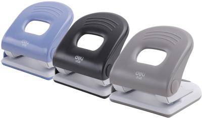 Дырокол на 2отверстия, 1-40л, металл, Deli Дырокол на 2отверстия, 1-40л, металл, Deli