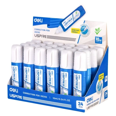 KALAM.KZ - Корректирующая ручка 10мл, метал. наконечник DELI купить KALAM.KZ - Корректирующая ручка 10мл, метал. наконечник DELI