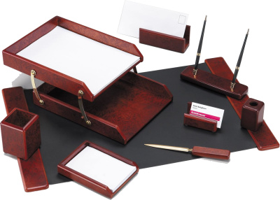 Набор настольный 8 предметов, дерево, коричневый Good Sunrise Набор настольный 8 предметов, дерево, коричневый Good Sunrise