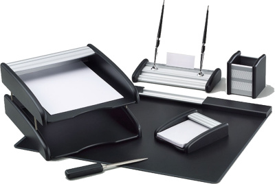 KALAM.KZ - Набор настольный 6 предметов, дерево, черный(отделка из алюминия) Good Sunrise купить KALAM.KZ - Набор настольный 6 предметов, дерево, черный(отделка из алюминия) Good Sunrise